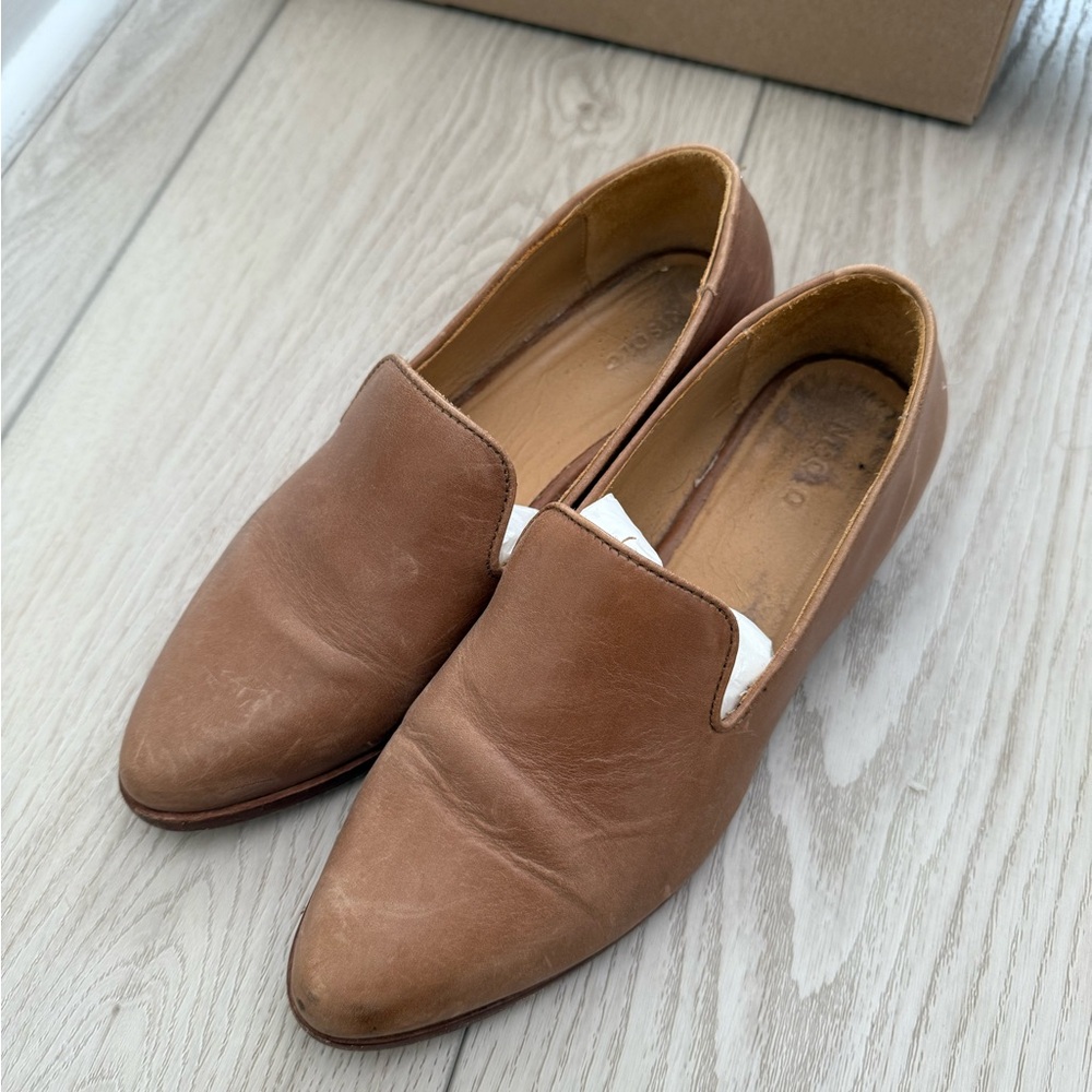Nisolo Brown Leather Loafers